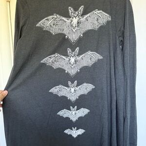 RARE Blackcraft Cult “Release the bats” open cardigan